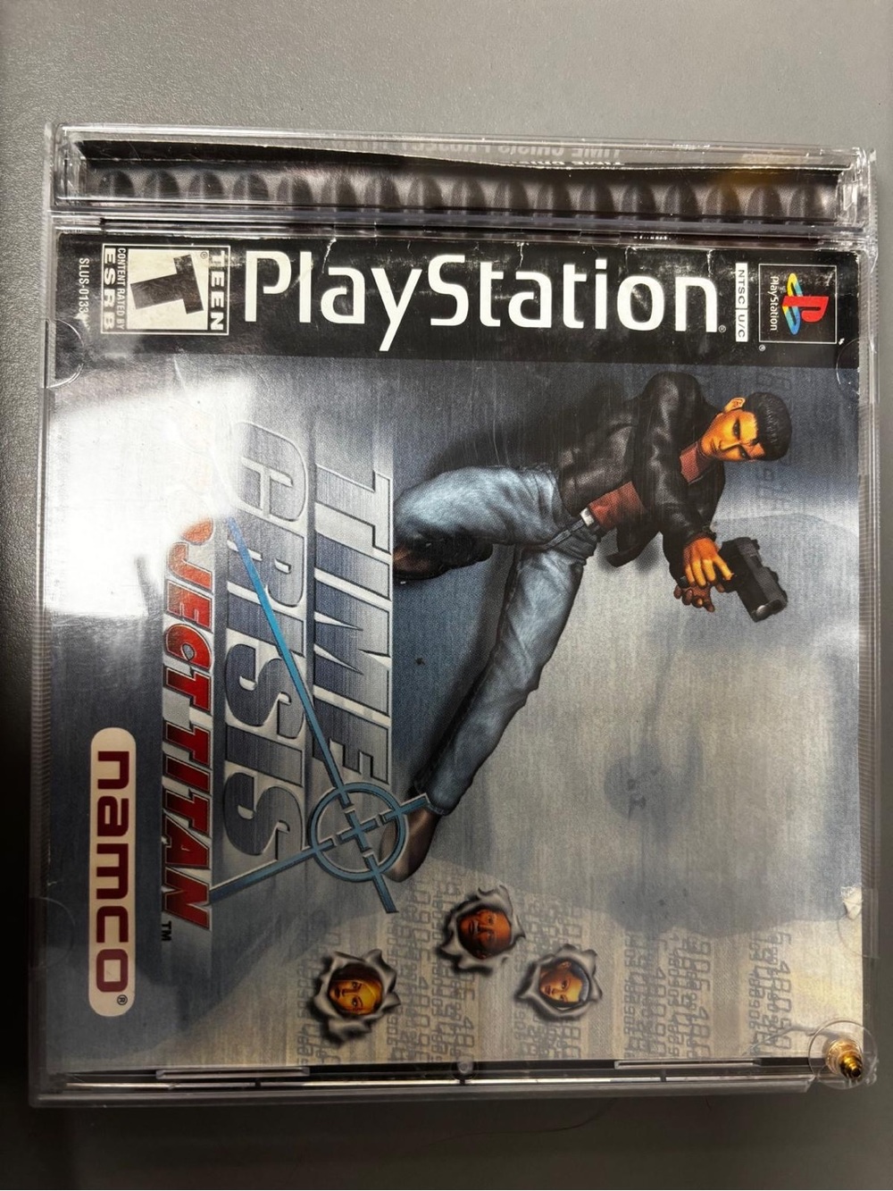 PlayStation Time Crisis: Project Titan: Crisis Point - Black Cover by Namco